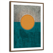 framed-print-brown-walnut-white-border