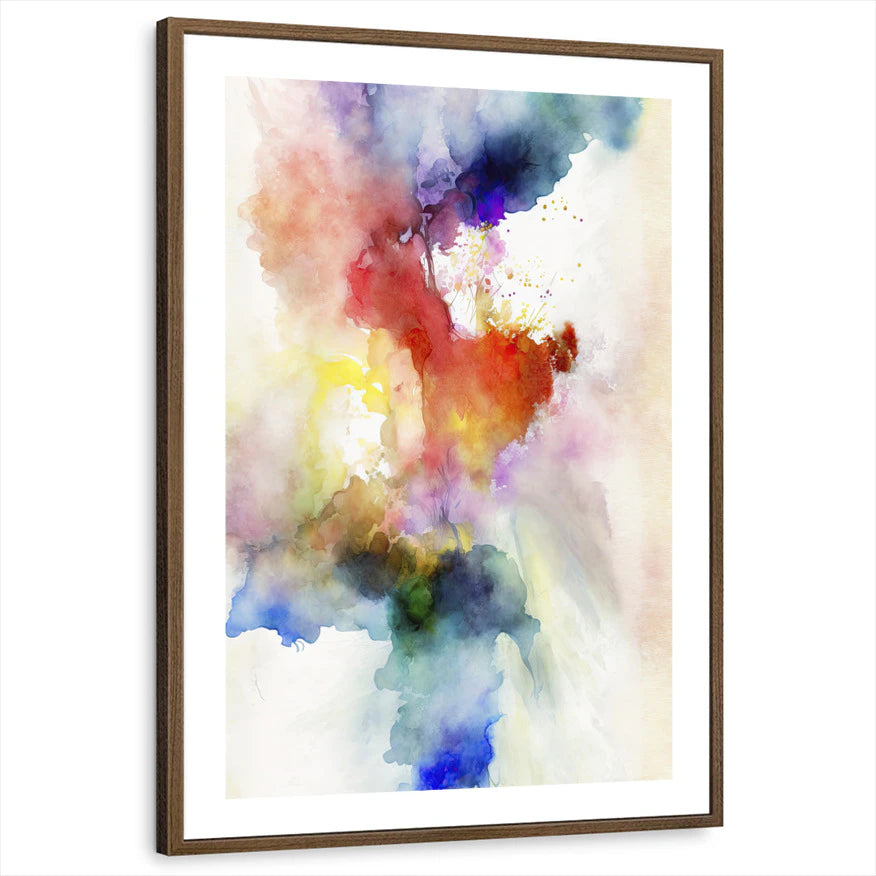 framed-print-brown-walnut-white-border