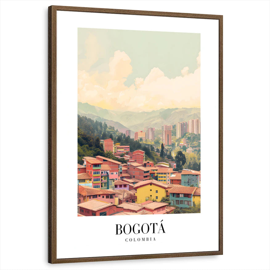 framed-print-brown-walnut-white-border