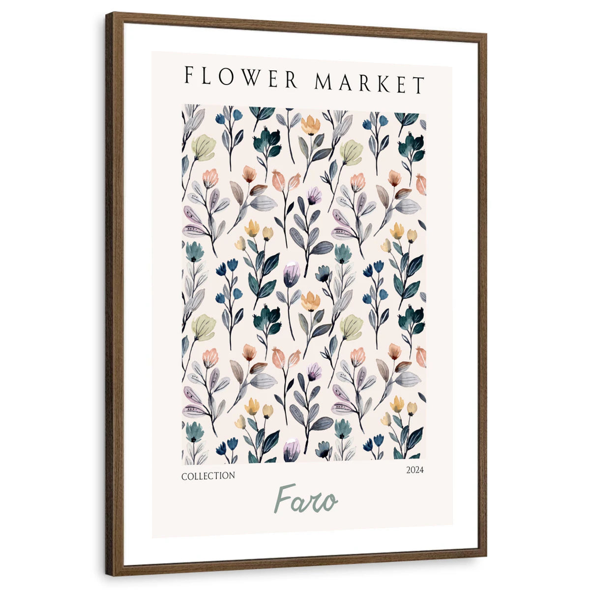 framed-print-brown-walnut-white-border