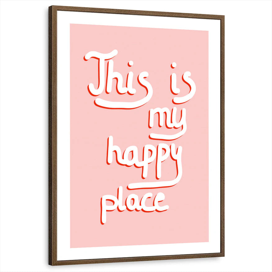 framed-print-brown-walnut-white-border