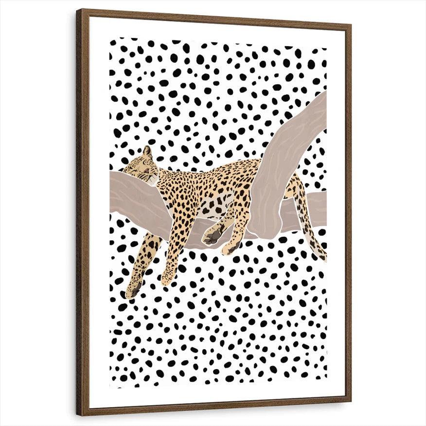 framed-print-brown-walnut-white-border