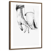 framed-print-brown-walnut-white-border
