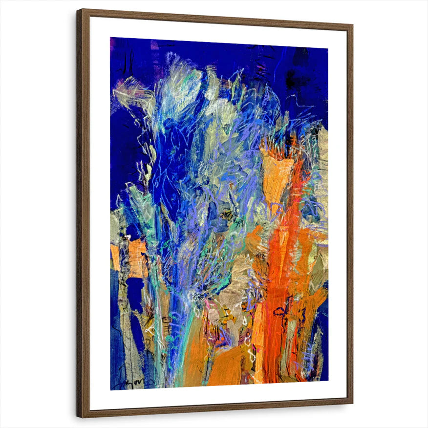 framed-print-brown-walnut-white-border