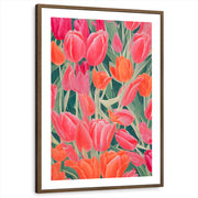 framed-print-brown-walnut-white-border