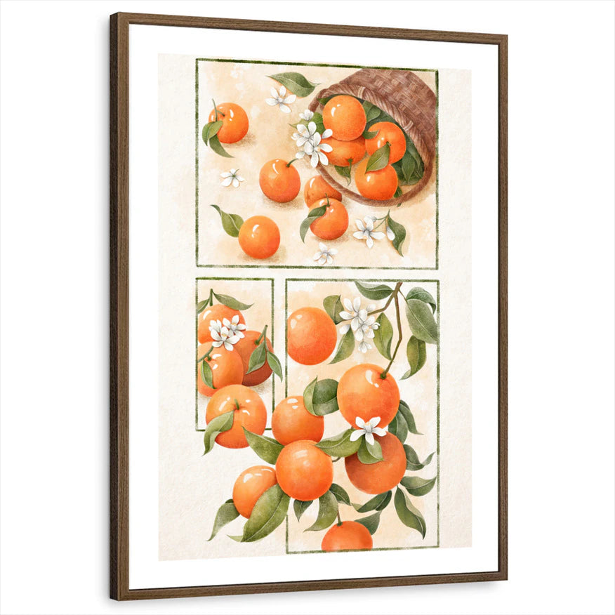 framed-print-brown-walnut-white-border
