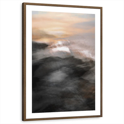 framed-print-brown-walnut-white-border