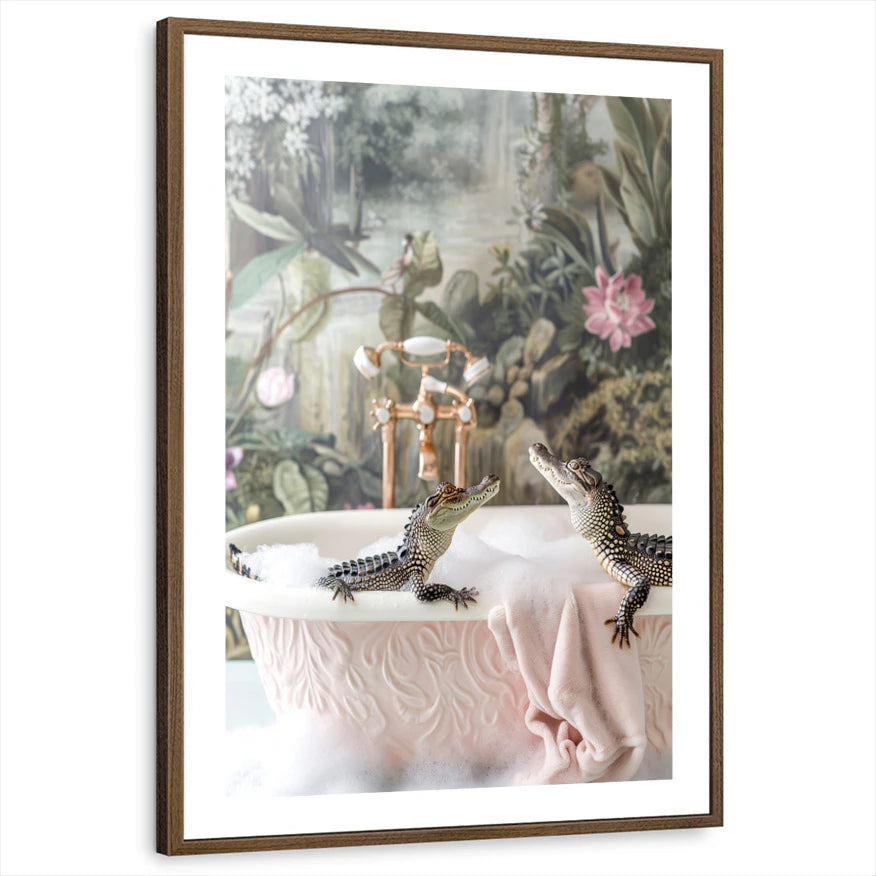 framed-print-brown-walnut-white-border