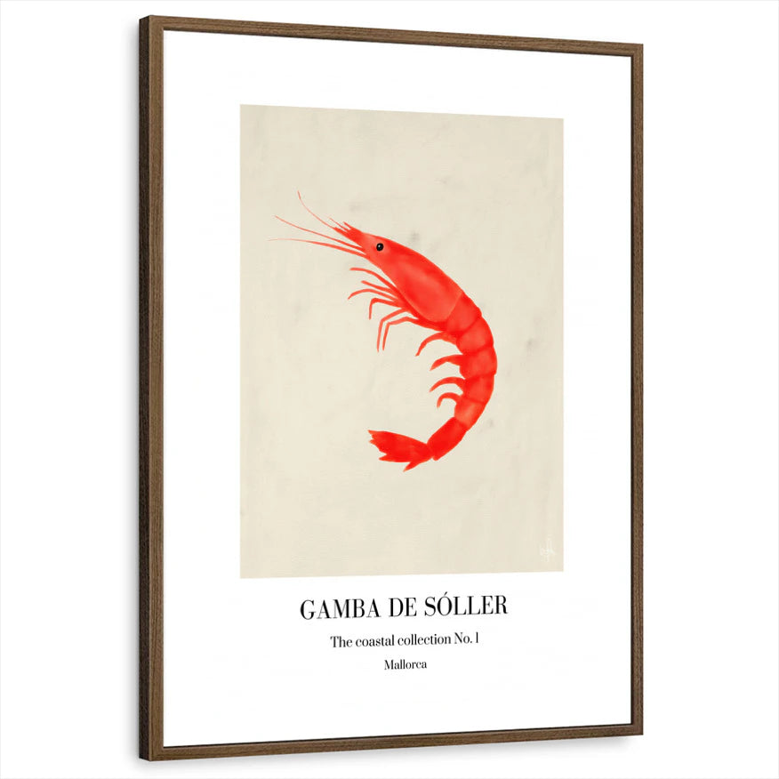 framed-print-brown-walnut-white-border
