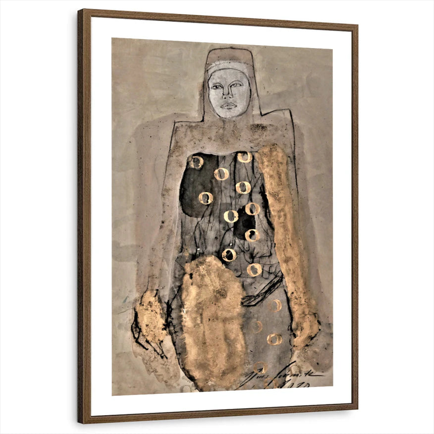framed-print-brown-walnut-white-border