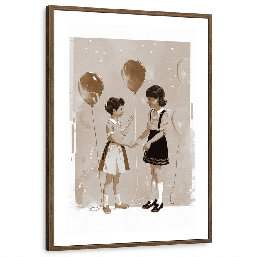 framed-print-brown-walnut-white-border