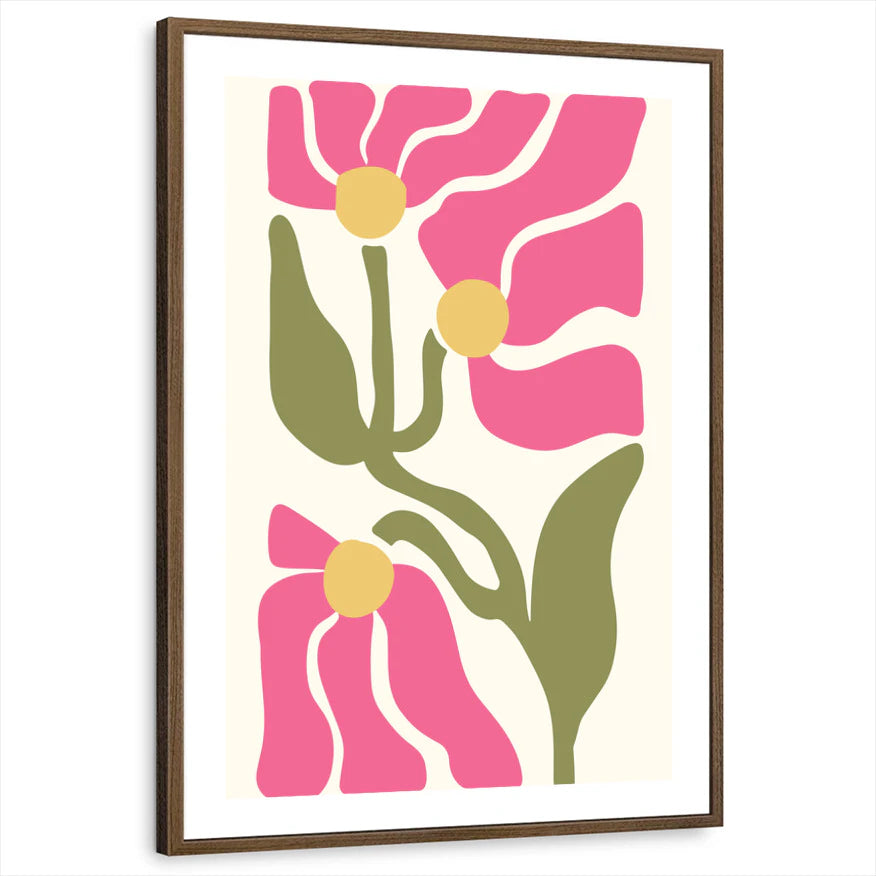 framed-print-brown-walnut-white-border