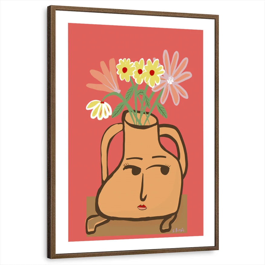 framed-print-brown-walnut-white-border