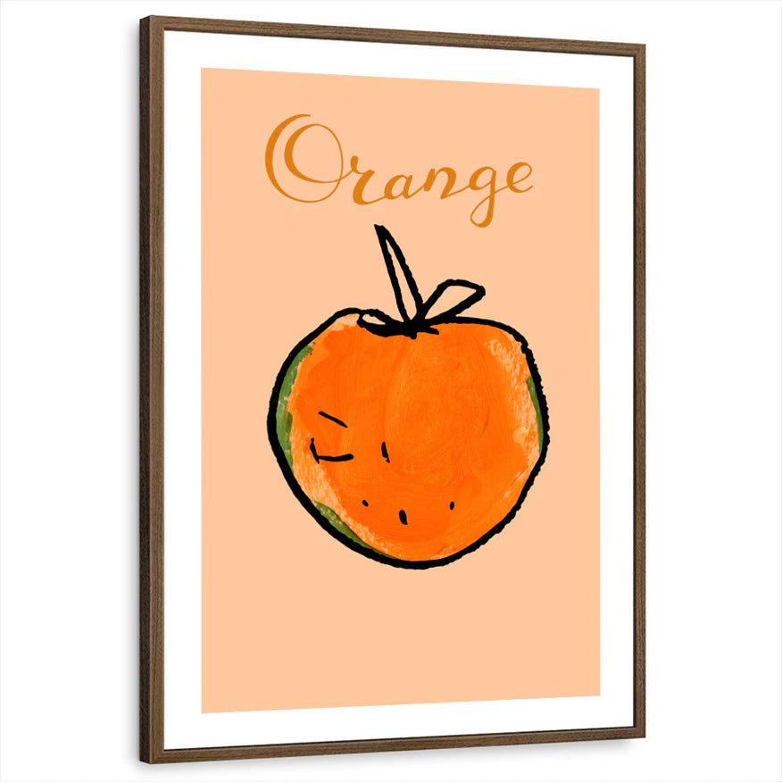 framed-print-brown-walnut-white-border