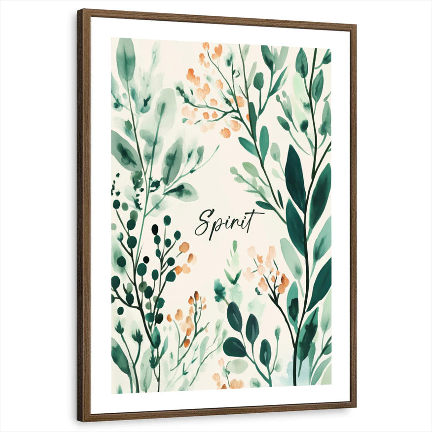 framed-print-brown-walnut-white-border