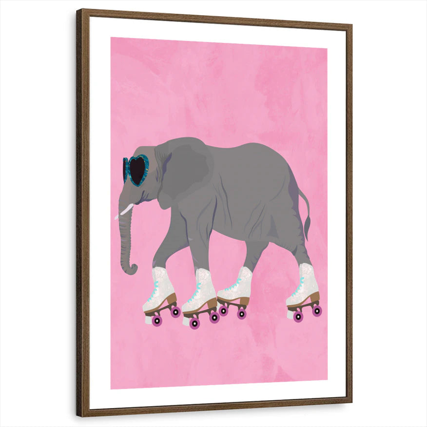 framed-print-brown-walnut-white-border