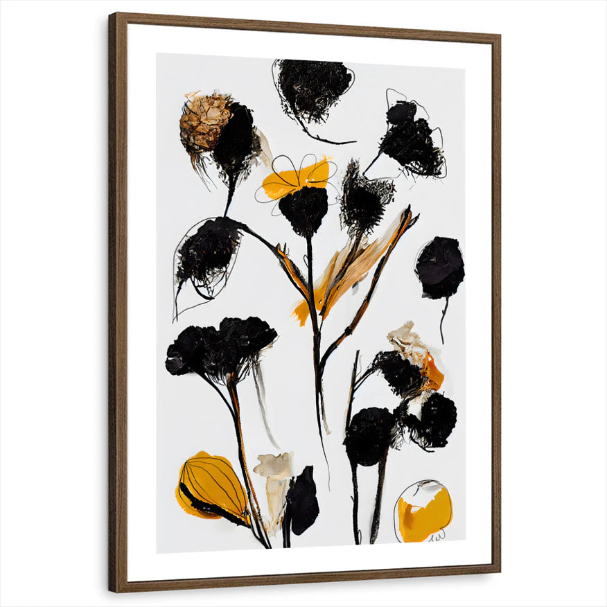 framed-print-brown-walnut-white-border