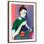 framed-print-brown-walnut-white-border