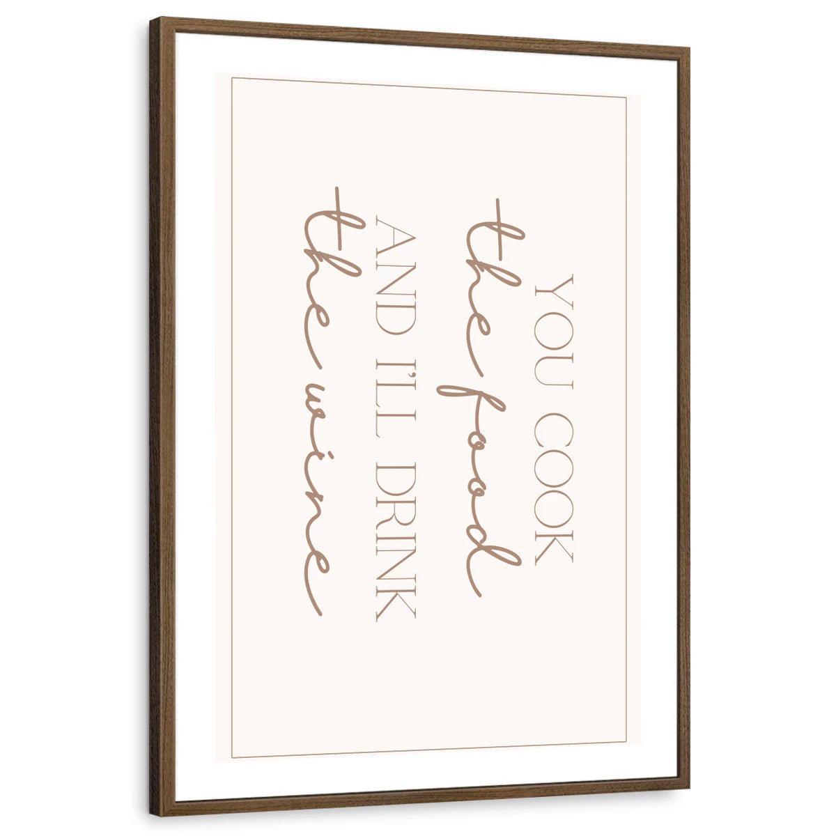 framed-print-brown-walnut-white-border