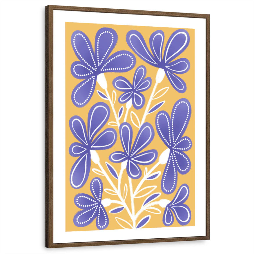 framed-print-brown-walnut-white-border