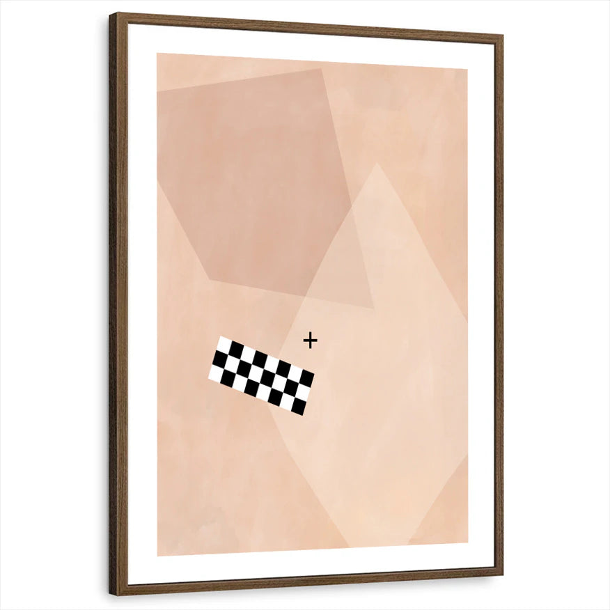 framed-print-brown-walnut-white-border