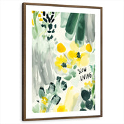 framed-print-brown-walnut-white-border