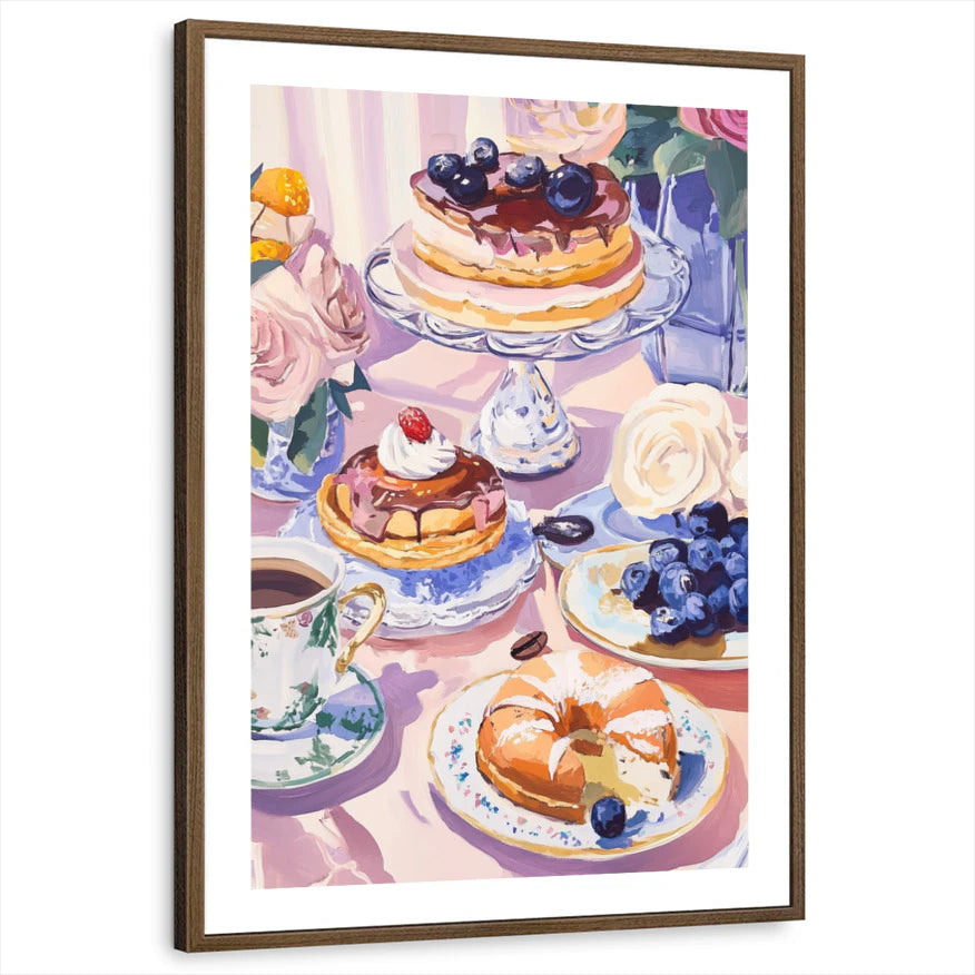 framed-print-brown-walnut-white-border