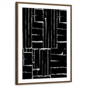 framed-print-brown-walnut-white-border