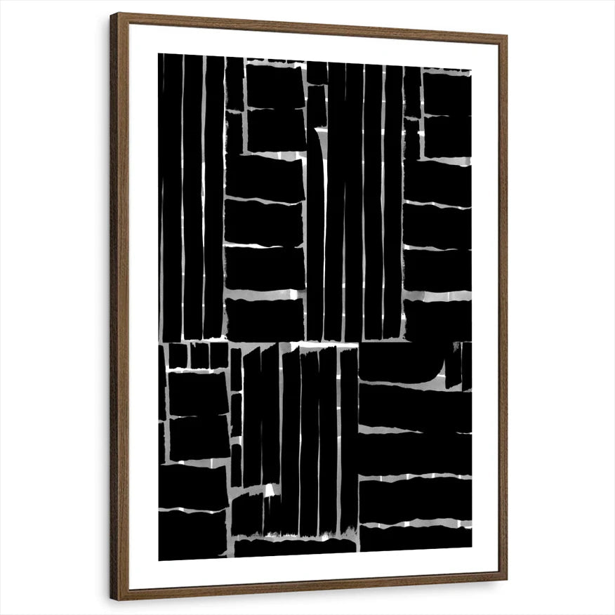 framed-print-brown-walnut-white-border