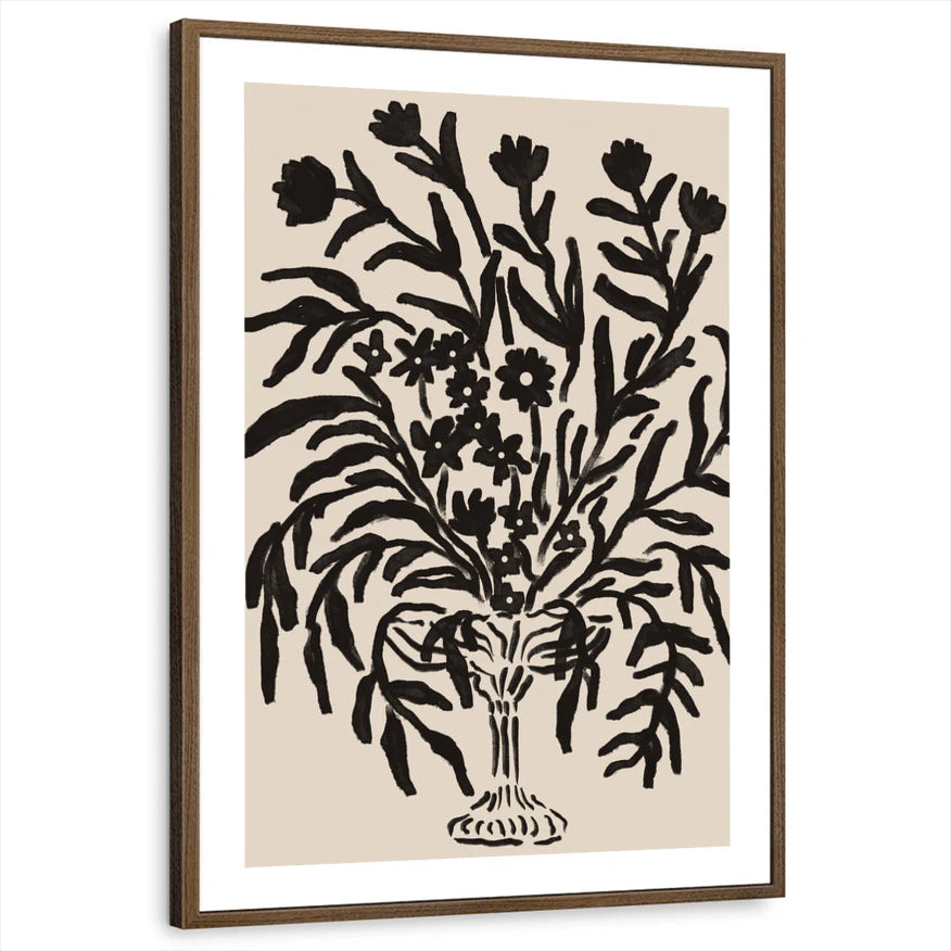 framed-print-brown-walnut-white-border