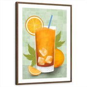 framed-print-brown-walnut-white-border