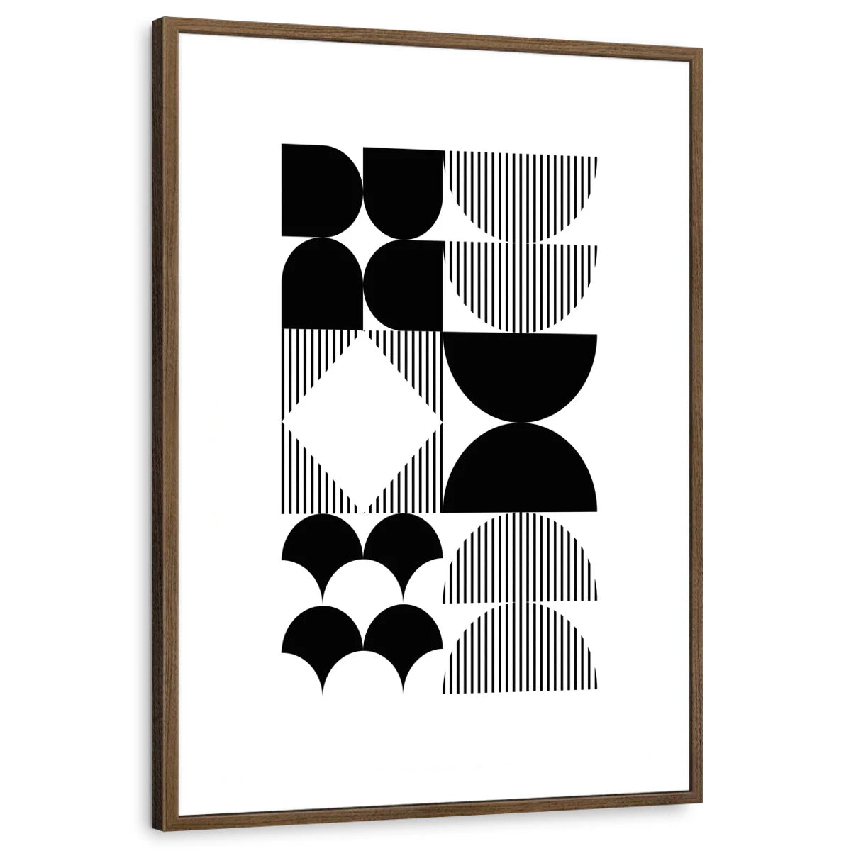 framed-print-brown-walnut-white-border
