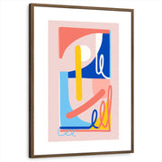 framed-print-brown-walnut-white-border