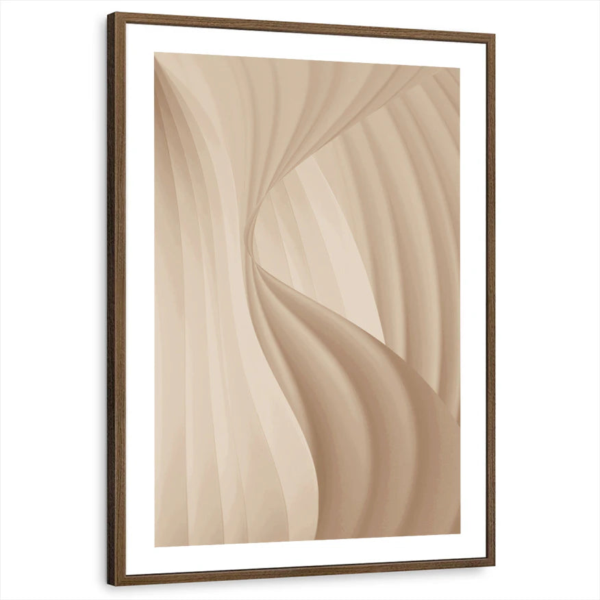 framed-print-brown-walnut-white-border
