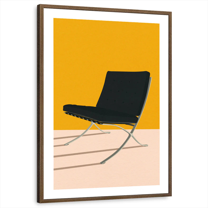 framed-print-brown-walnut-white-border