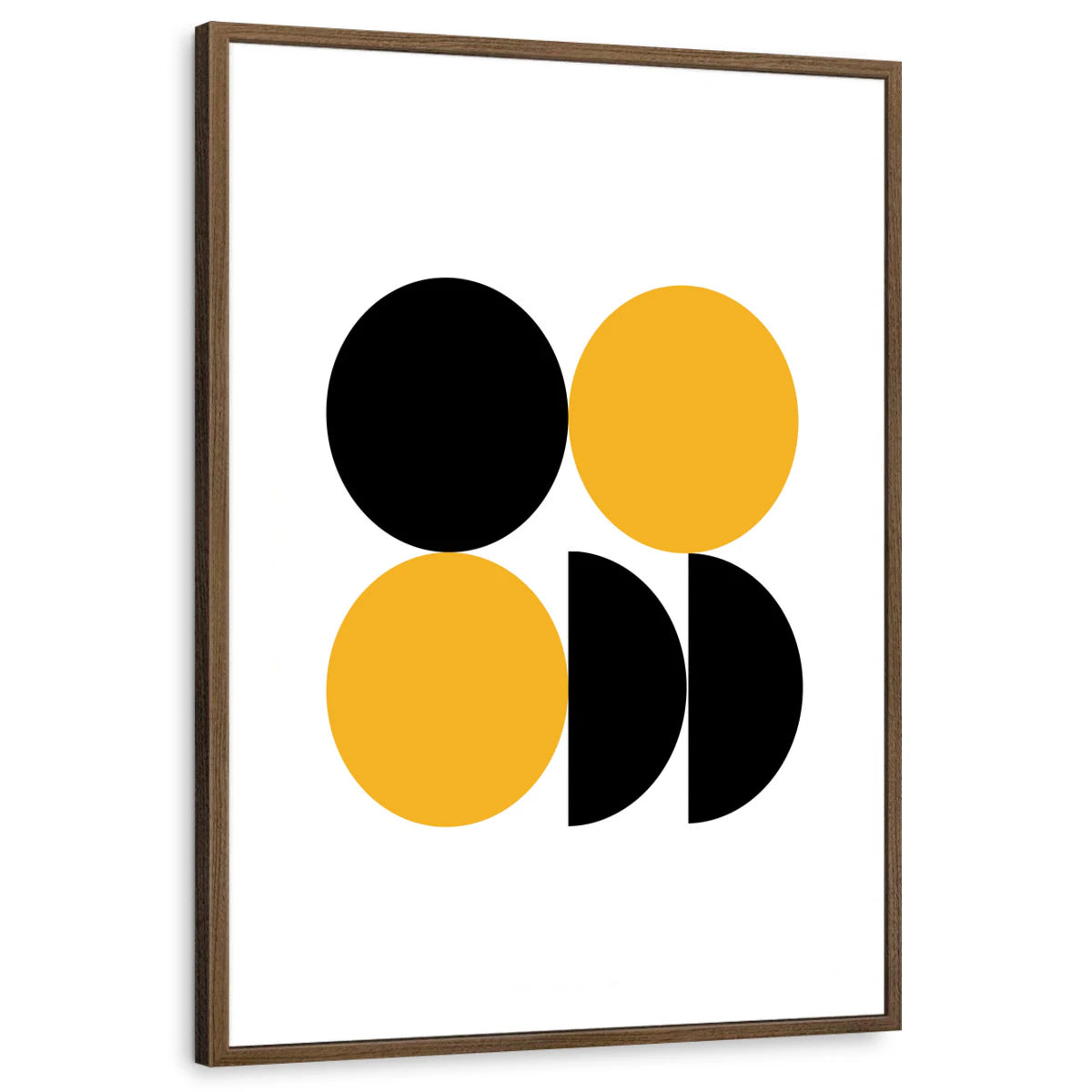 framed-print-brown-walnut-white-border