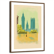 framed-print-brown-walnut-white-border