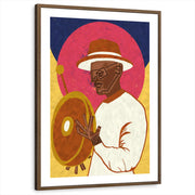 framed-print-brown-walnut-white-border