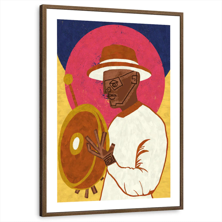 framed-print-brown-walnut-white-border