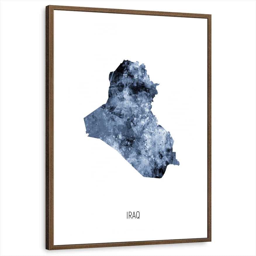 framed-print-brown-walnut-white-border