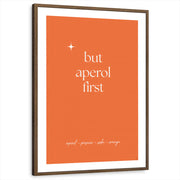 framed-print-brown-walnut-white-border