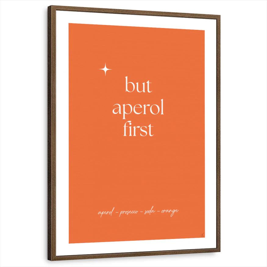 framed-print-brown-walnut-white-border