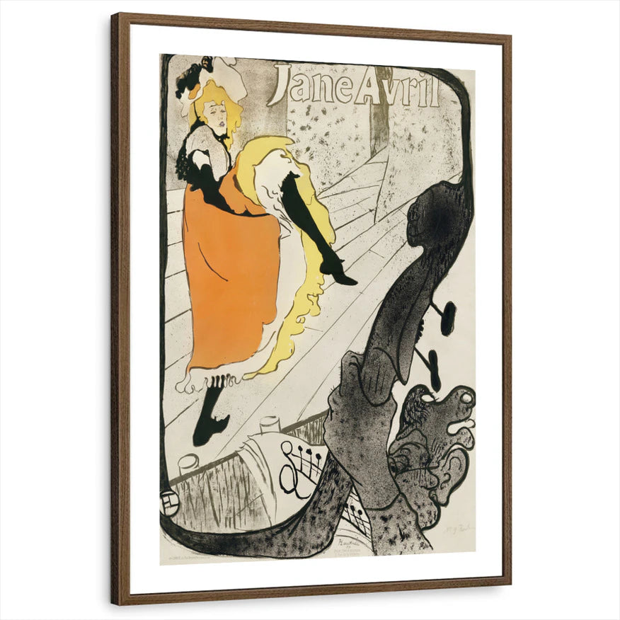 framed-print-brown-walnut-white-border