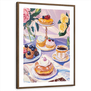framed-print-brown-walnut-white-border