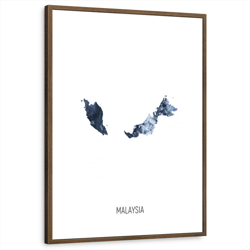 framed-print-brown-walnut-white-border