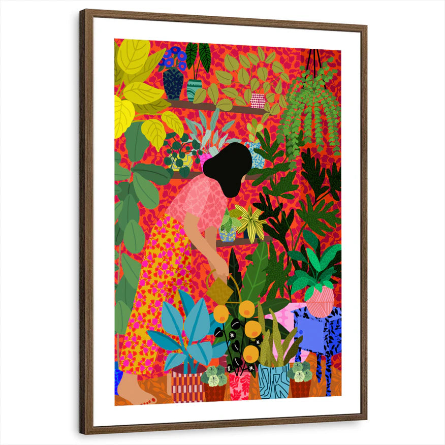 framed-print-brown-walnut-white-border