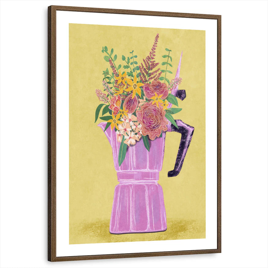 framed-print-brown-walnut-white-border