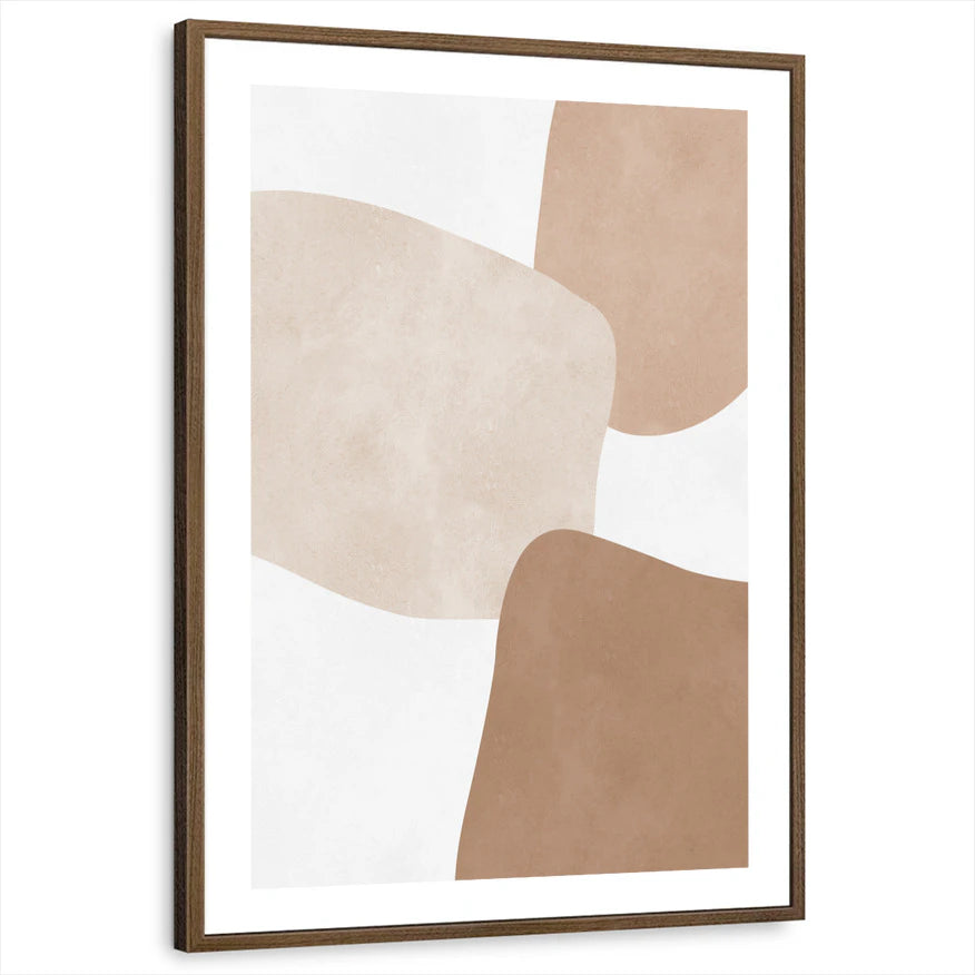 framed-print-brown-walnut-white-border