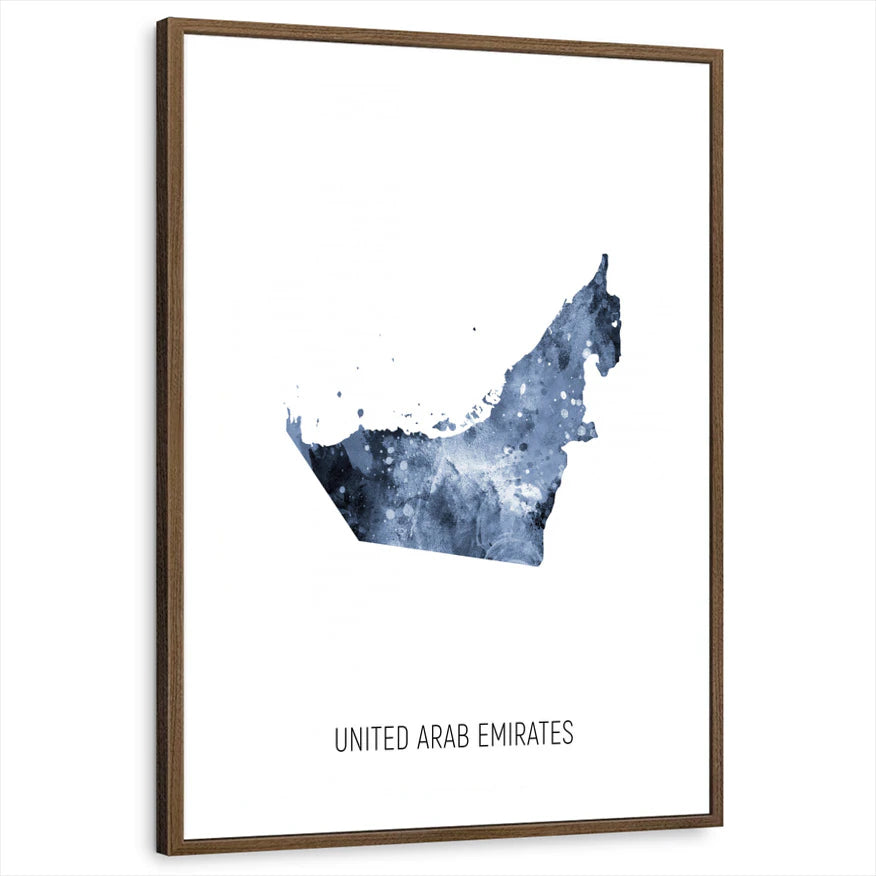framed-print-brown-walnut-white-border