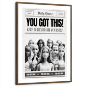 framed-print-brown-walnut-white-border